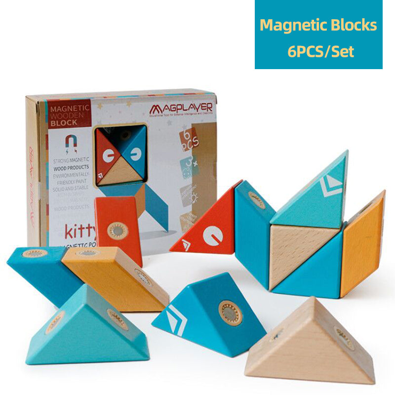 Children's Puzzle Magnetic Blocks