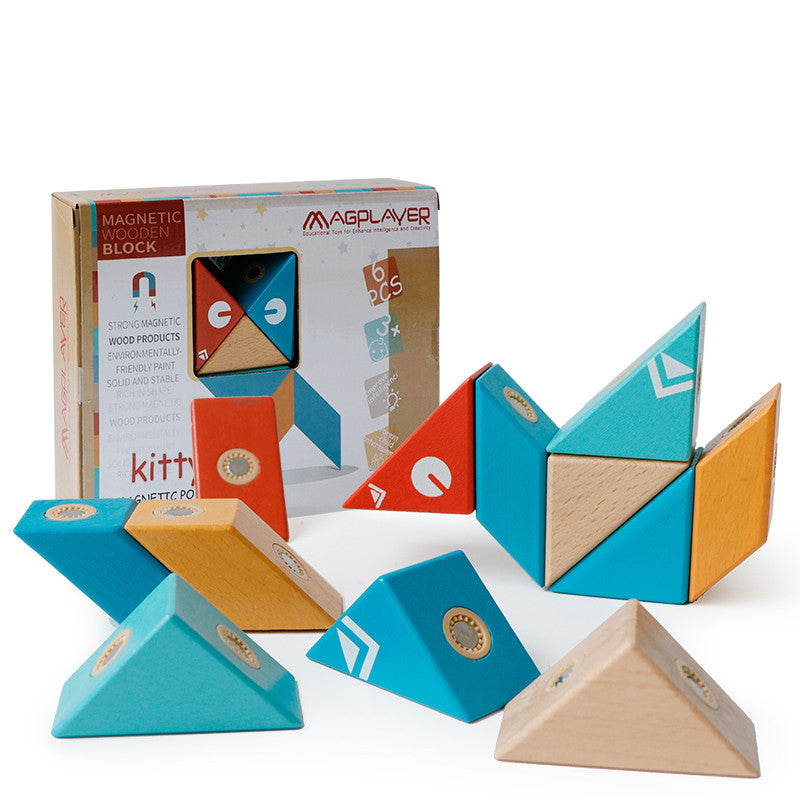 Children's Puzzle Magnetic Blocks
