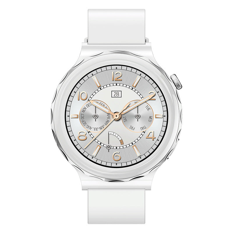 2024 New HW52 Smart Watch Elegant Zinc Alloy Round Dial