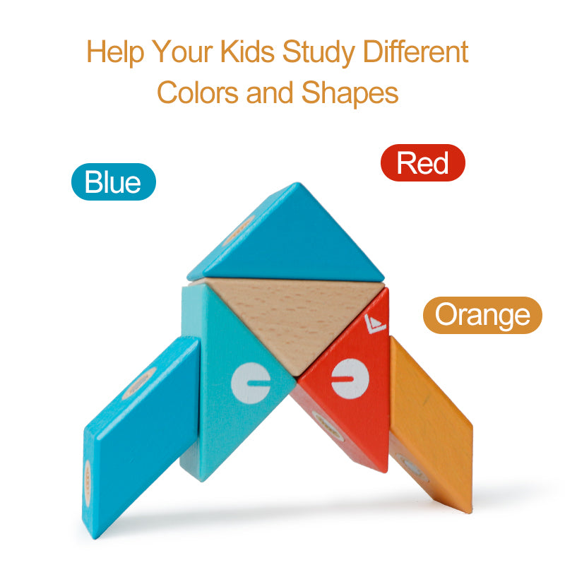 Children's Puzzle Magnetic Blocks