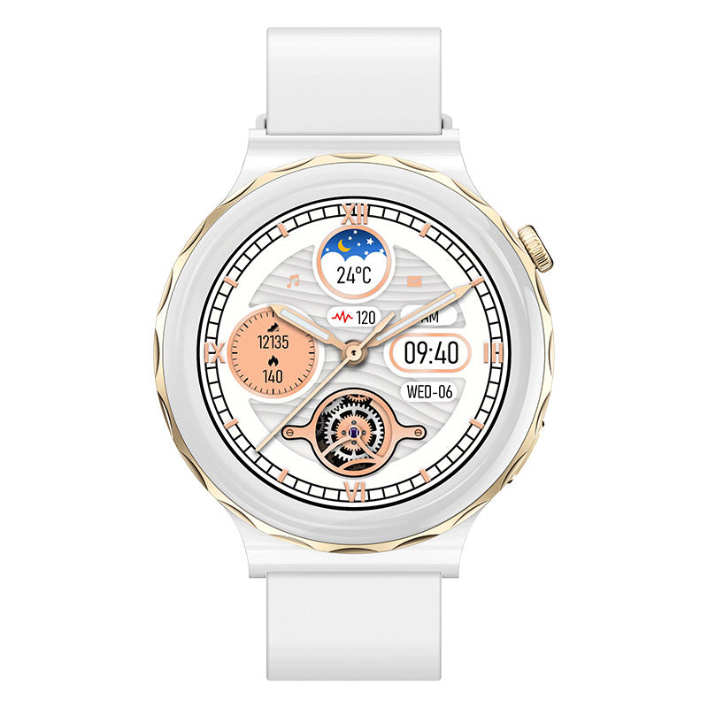 2024 New HW52 Smart Watch Elegant Zinc Alloy Round Dial